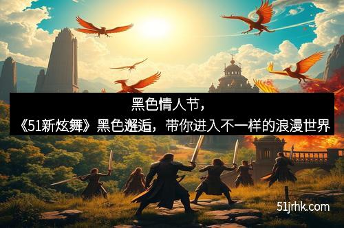 黑色情人节，《51新炫舞》黑色邂逅，带你进入不一样的浪漫世界
